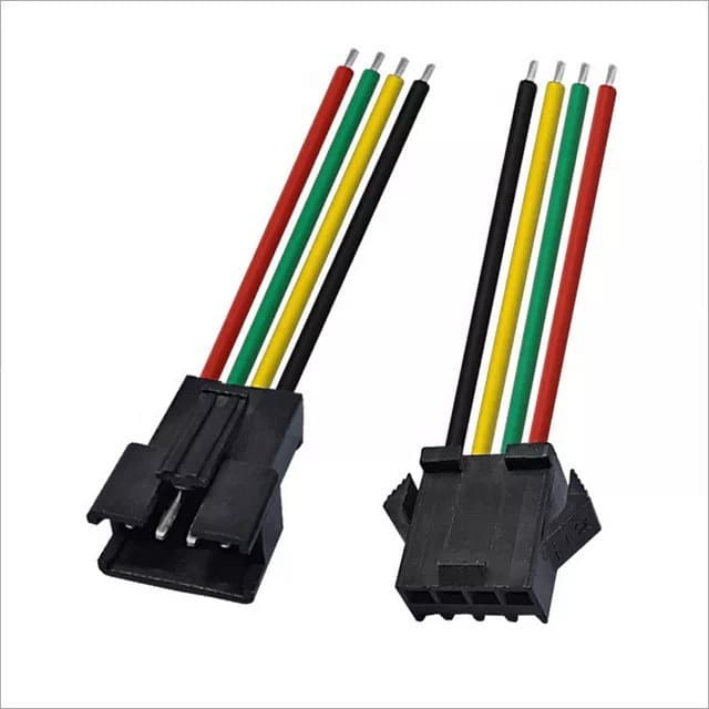 SM 2.5mm间距公母对接线束连接器电缆 SM