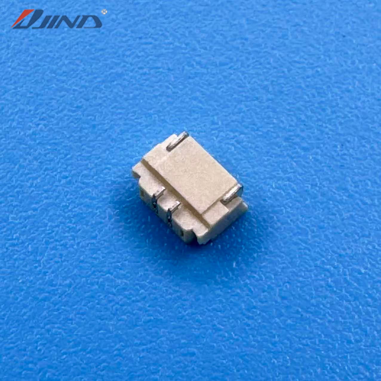 0.8mm Pitch 2P Right-Angle SMT Board-Mount Header 0.8T-WT-2A