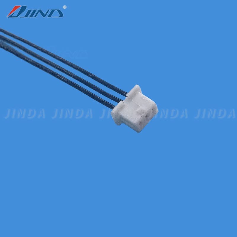 1.25mm间距 28AWG PTFE UL10064 双头线束 1.25T-3Y