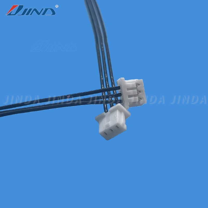 1.25mm间距 28AWG PTFE UL10064 双头线束 1.25T-3Y