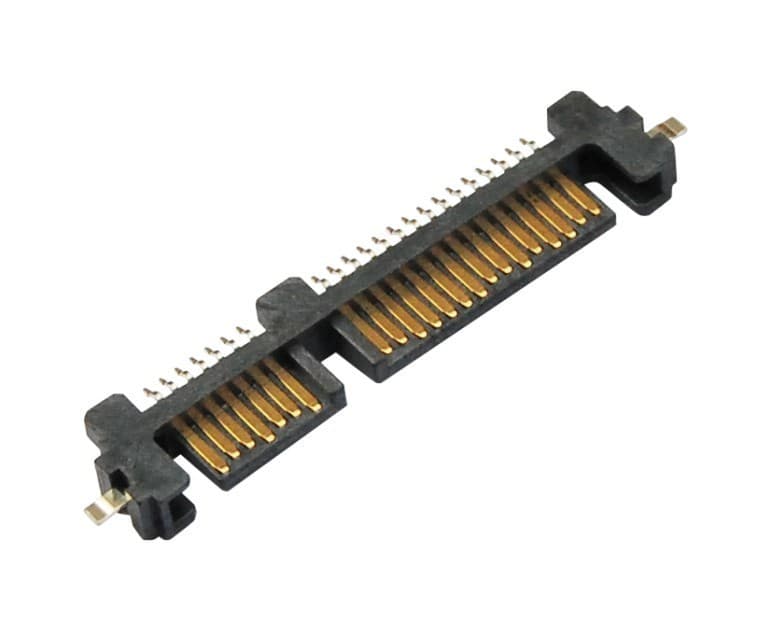 SATA 数据连接器 装配图